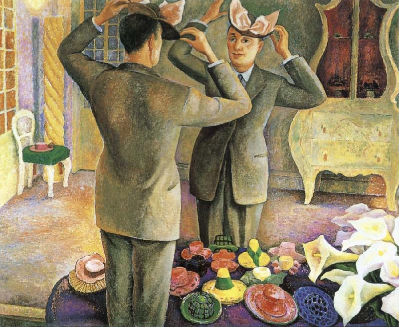 Diego Rivera Hat seller